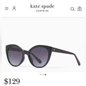 Kate Spade Samantha Sunglasses: Black Multi